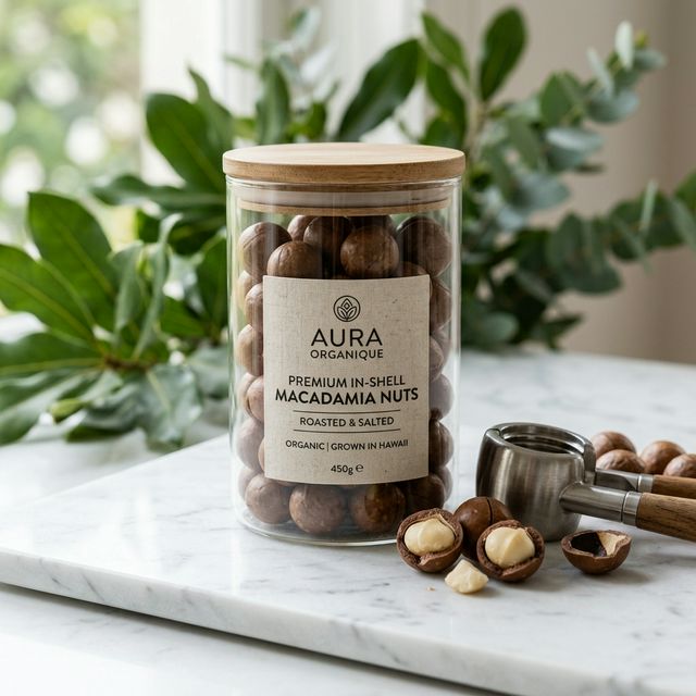 Hạt Macadamia Nứt Vỏ